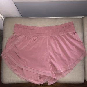 Size 6 Pink lululemon shorts
